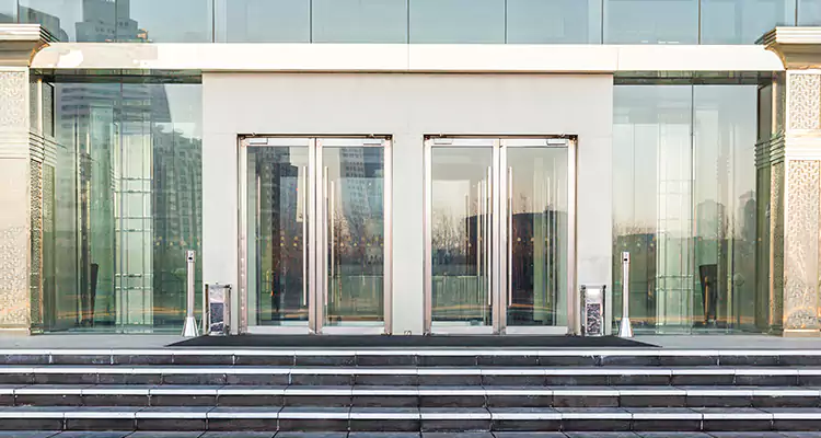 Automatic Sliding Storefront Doors Replacement in North Miami Beach, FL