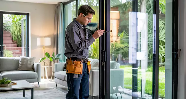Sliding Door Jamb Lock Repair in North Miami Beach, FL
