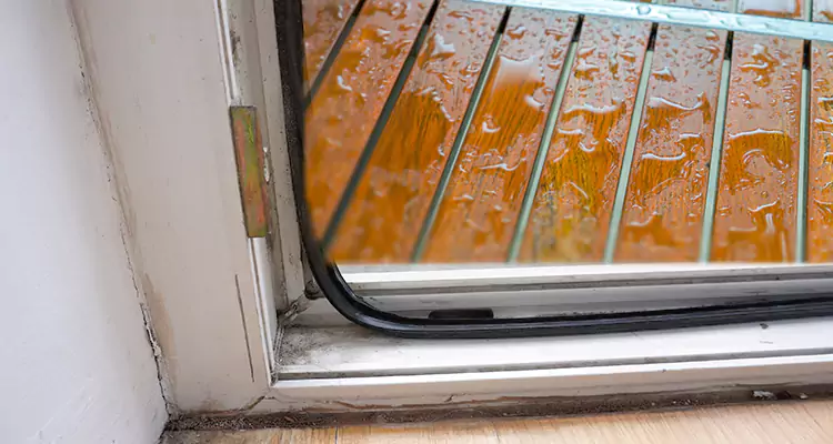 Water Leaking Wooden Patio Doors Repair in North Miami Beach, FL
