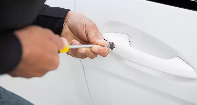 Door Knob Repair Plate in North Miami Beach, FL