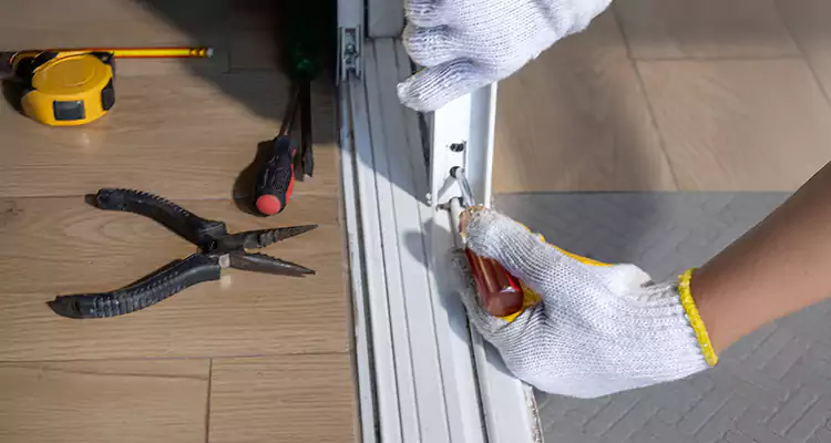 Closet Sliding Door Track Repair in North Miami Beach, FL