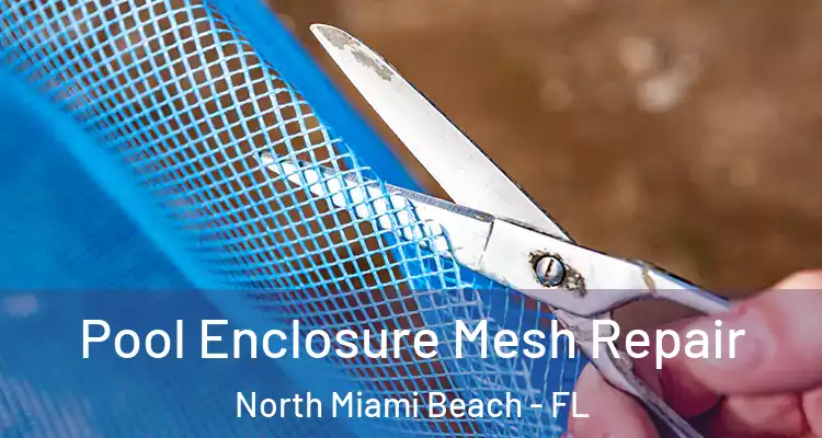  Pool Enclosure Mesh Repair North Miami Beach - FL